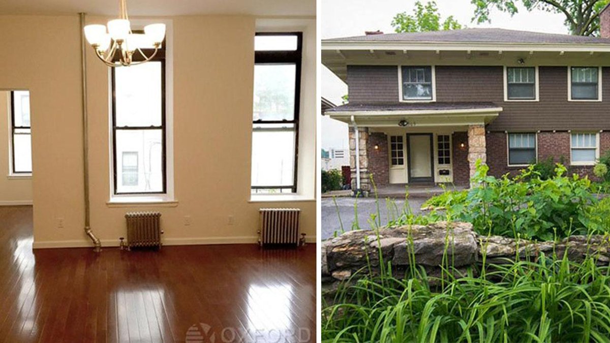ABC7Chicago's tweet photo. What apartments will $2,000/month get you? Put it this way... At least we're nto New York: http://t.co/9OAUYTcVRy http://t.co/ep2AlH4nMt
