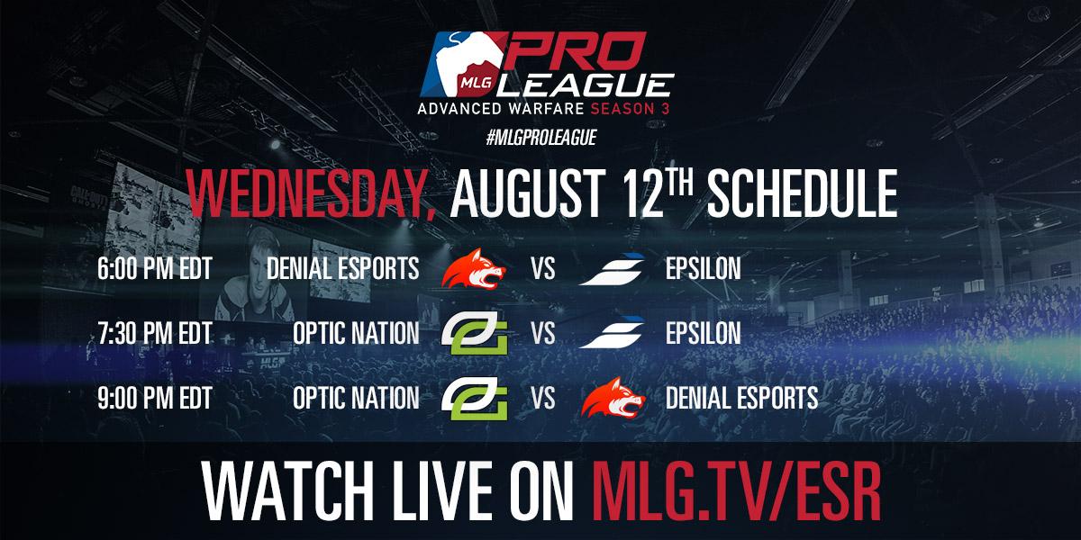 MLG's tweet photo. Tonight's #MLGProLeague @CallofDuty matches are LIVE!

Watch all the coverage at http://t.co/Ad938hbj5O http://t.co/IbNSS21fRq