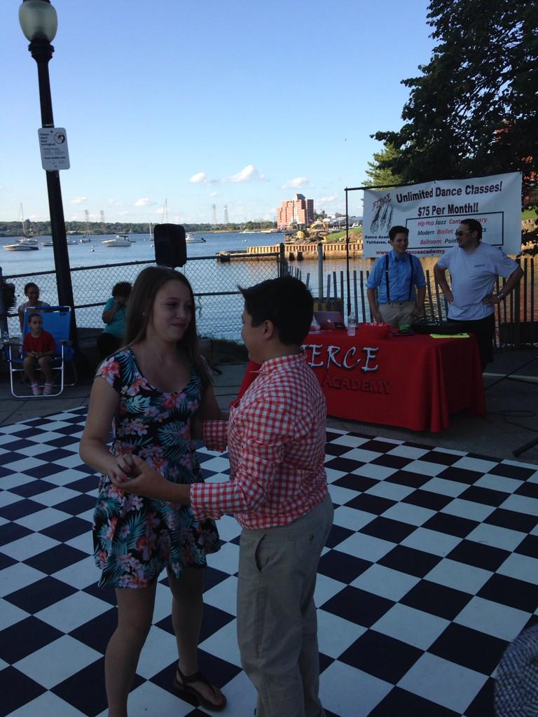 Swing dance lessons near the Carousel <a href="/AHAFallRiver/">AHA Fall River</a>