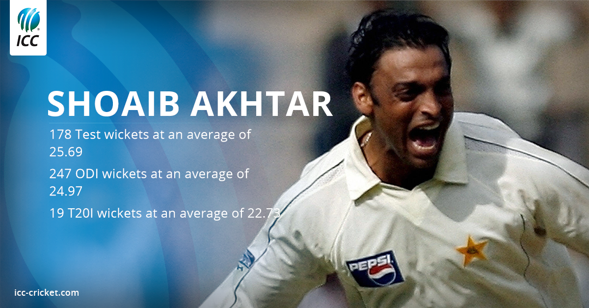 Happy Birthday to the Rawalpindi Express, ShoaibAkhter  