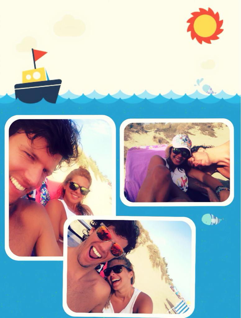 Buen día de playa y relax...