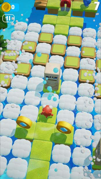 It's looking cloudy out there. If you're at <a href="/siggraph/">ACM SIGGRAPH</a> come over to @Indieexchange to try out Mega Blast!