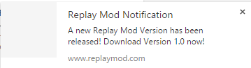 ReplayModBot's tweet image. THERE WE GO! ReplayMod has been released! #ReplayMod