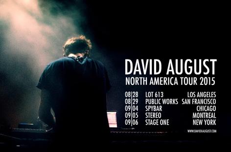 residentadvisor's tweet photo. David August (@davidaugustx) plots debut North American tour http://t.co/fT2CsraVQY http://t.co/Io2XDffBiI