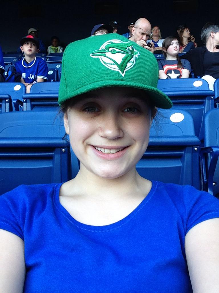 mskellymurray's tweet photo. At the jays game! #bluejays #cometogether http://t.co/AqGWBrN2SY