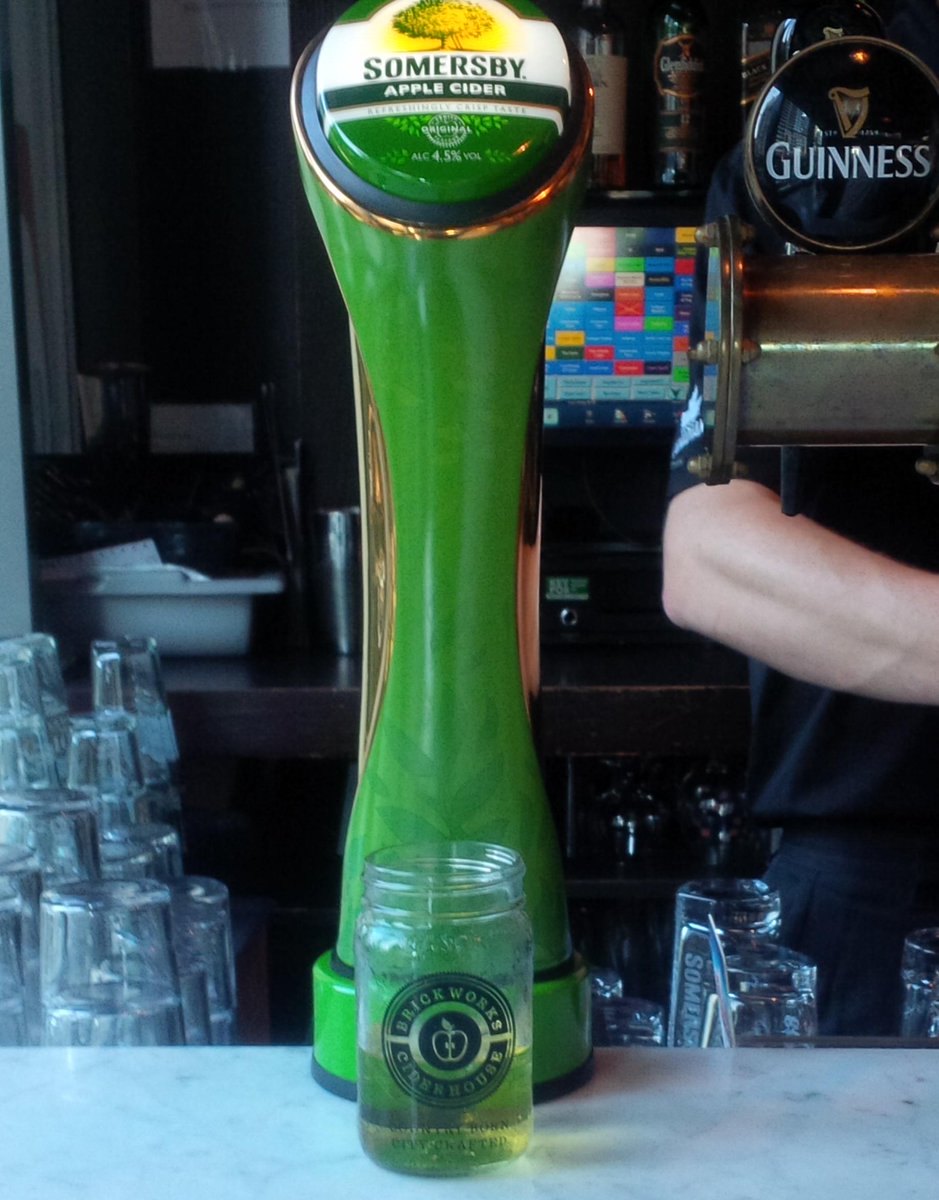 "The Bigger they are the harder they fall" has never been more true <a href="/BrickWorksCider/">Brickworks Ciderhouse</a> #craftcider #tastematters