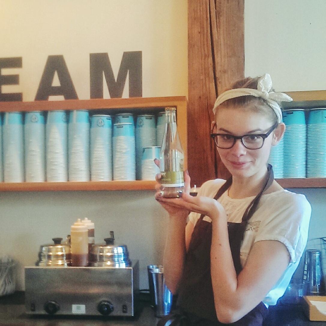 DRYSoda's tweet photo. Because who wouldn't want a little @mollymoon ice cream with their Lemongrass DRY? #DRYDrop http://t.co/LEt47Y9N33