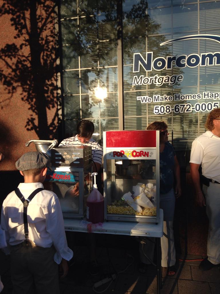 Snow cones and popcorn at Norcom Mortgage <a href="/AHAFallRiver/">AHA Fall River</a>