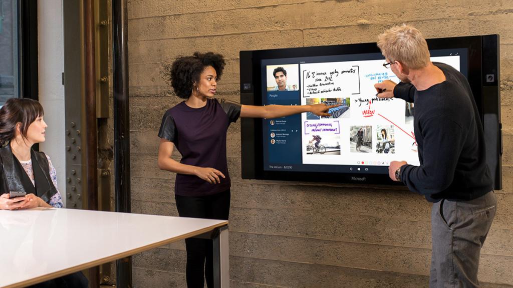 Techguruji's tweet photo. Microsoft’s 84-inch Surface Hub won’t ship until 2016 http://t.co/IfuNUNZUUj http://t.co/esdf6eEMr6