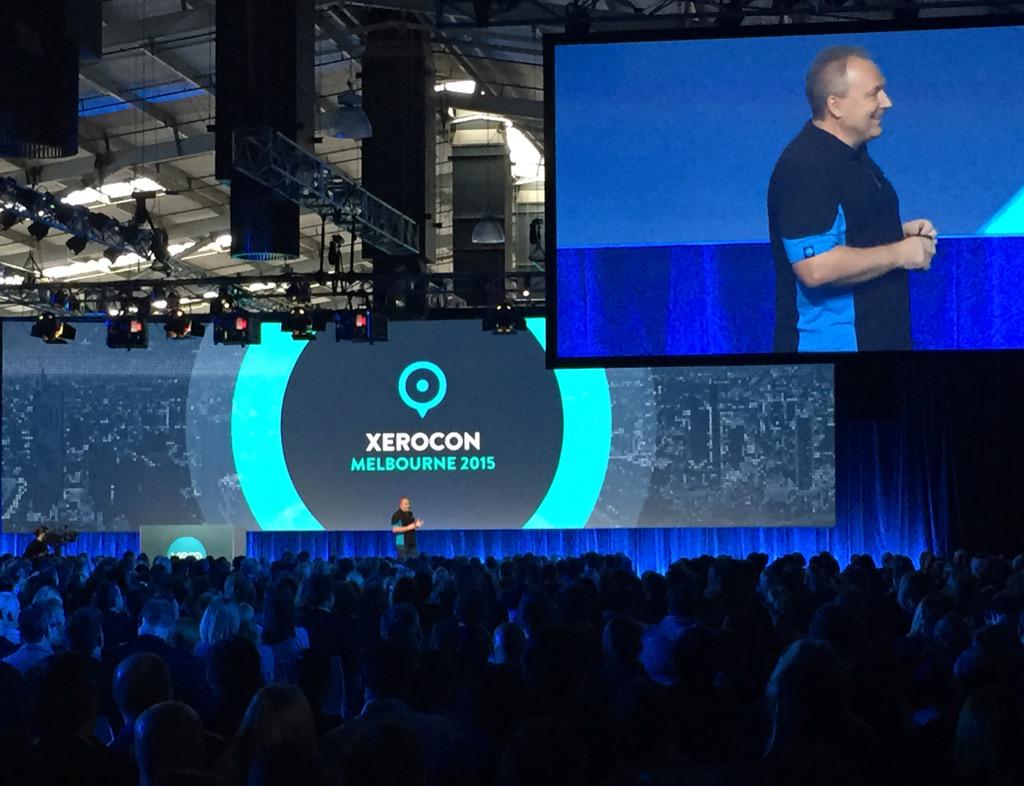 salschmidt's tweet image. @roddrury takes the stage! #beautifulsoftware advice &amp;amp; connections stimulate #smallbiz #economy #xerocon
