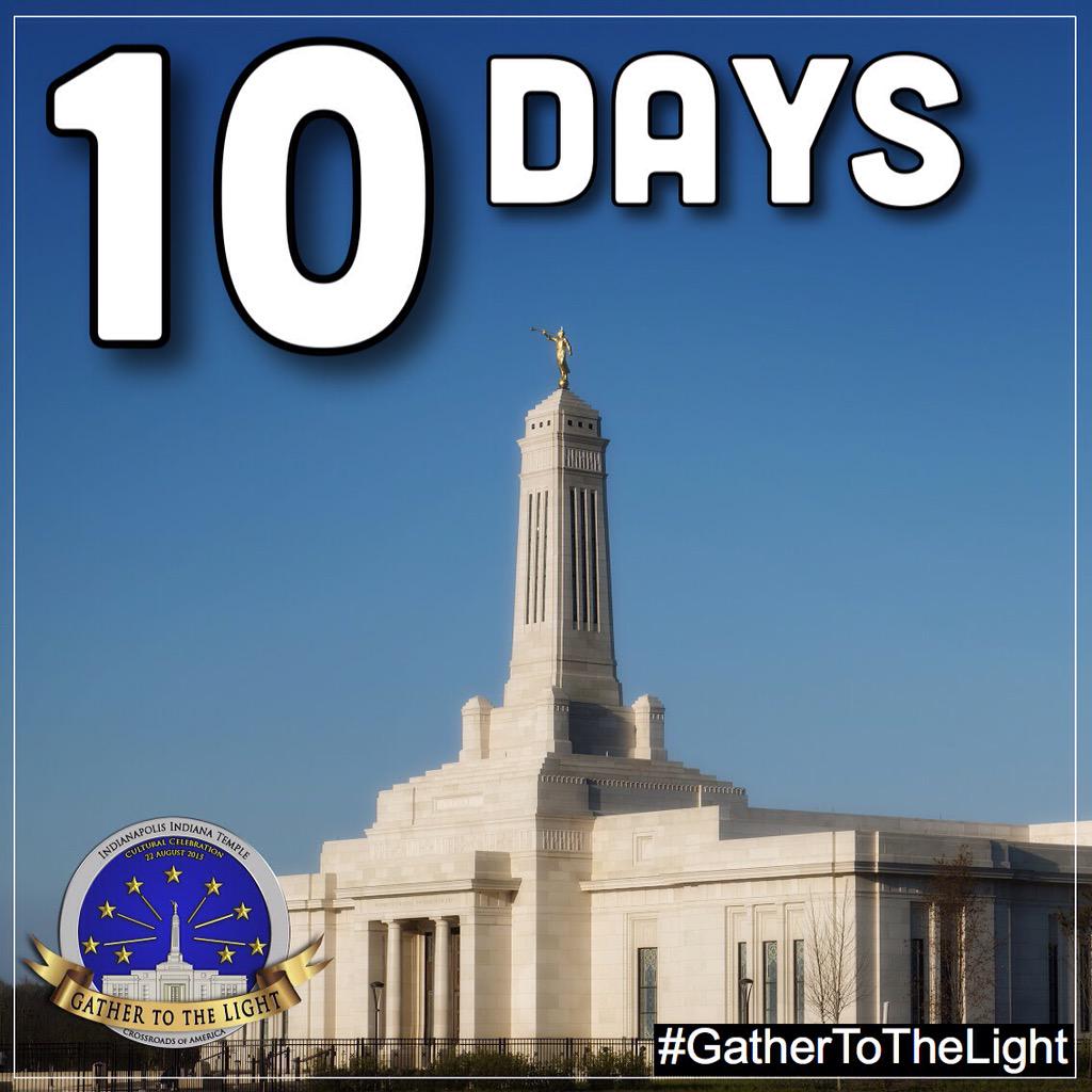 IndyTempleCC's tweet photo. 10 Days! Ten. Days! We will be ready with a great show! August 22nd. #GatherToTheLight #IndyTempleCC http://t.co/CGLJ0Zf3KN