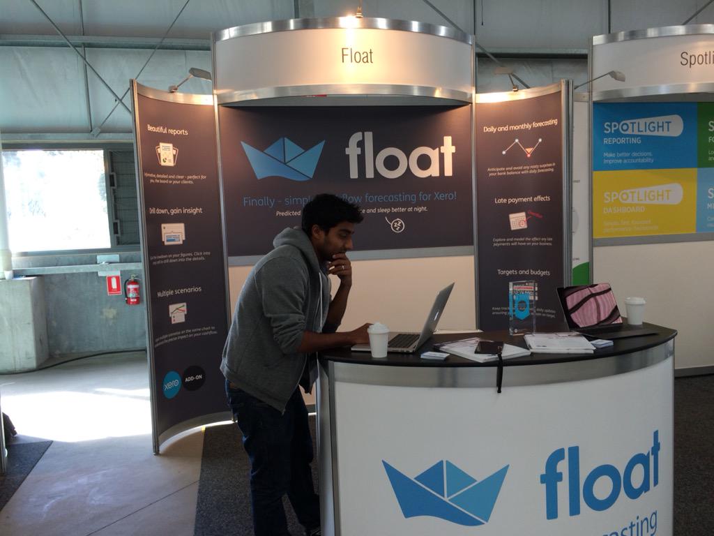 colinhewitt's tweet image. Ready for the big day! @anooply #xerocon @floatapp