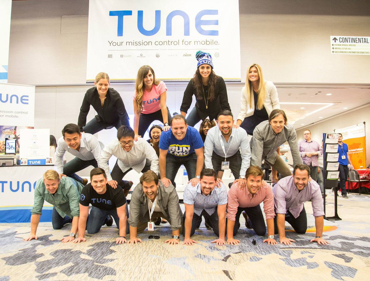 tune's tweet photo. Wrapping up day 2 at #CasualConnect... the #TUNEteam showing how they team build :). http://t.co/QrGu5axyEf