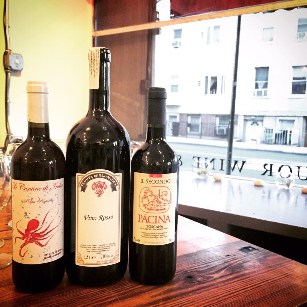 always good times pouring @vinewinenyc here for a bit longer! #pacina #tenutamigliavacca #polporosso @indiewineries
