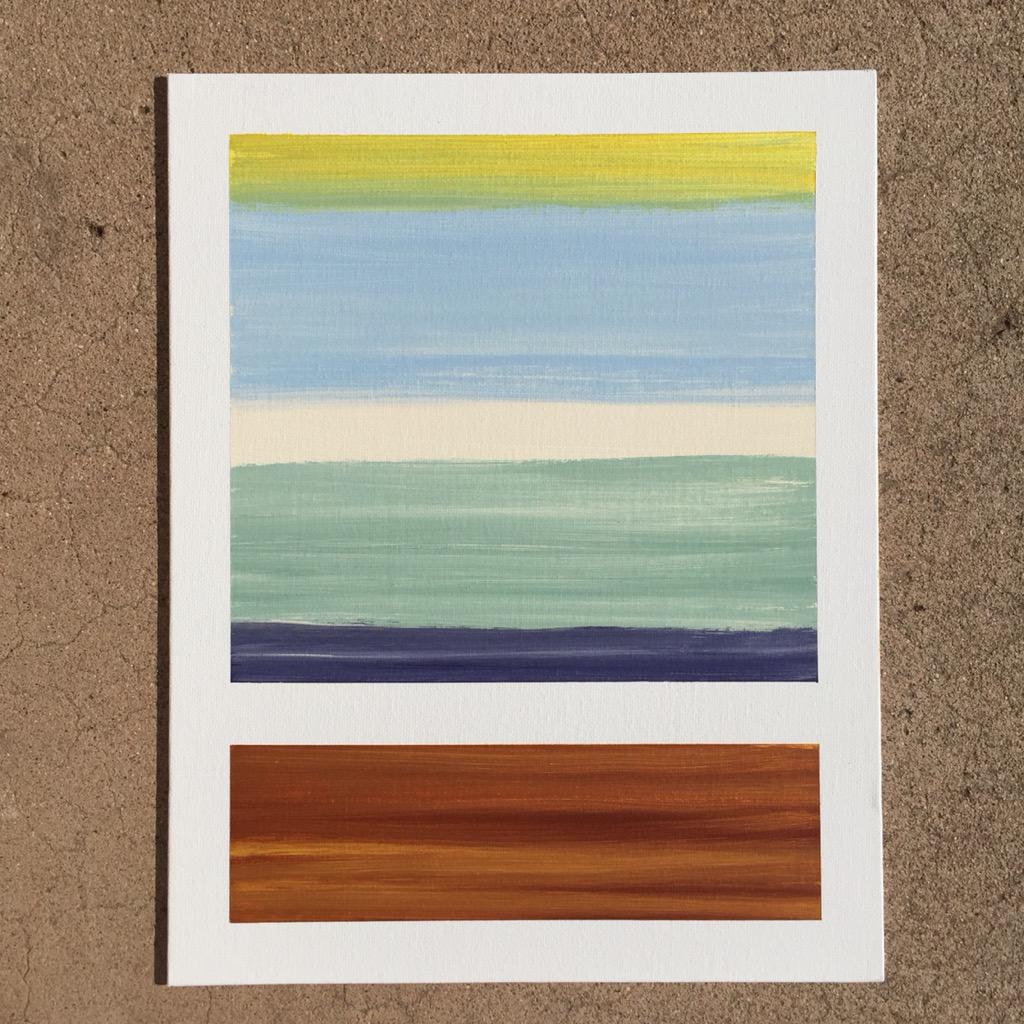 HELENA - mixed media #painting