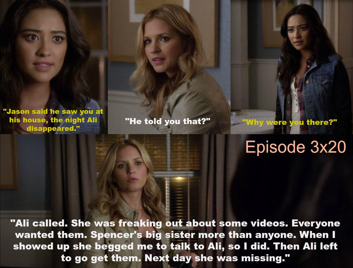 PLLUFC's tweet photo. Jason said he saw CeCe that night and in 3x20 CeCe admitted to that. Now she says its not true. #PlotHoles #CeCeisA http://t.co/MIQ1idsJP7