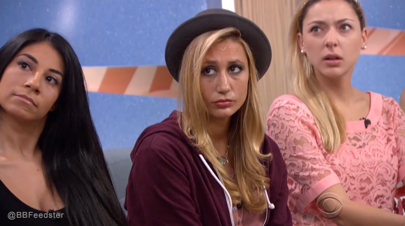 BBFeedster's tweet photo. Vanessa's reaction to being blindsided. #BB17 http://t.co/kPdiClb8j2