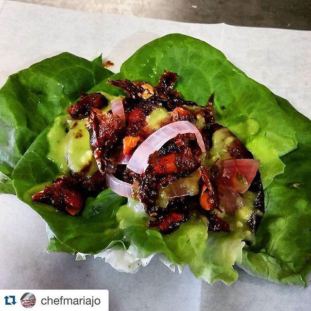 #Repost @chefmariajo
・・・
Blood sausage