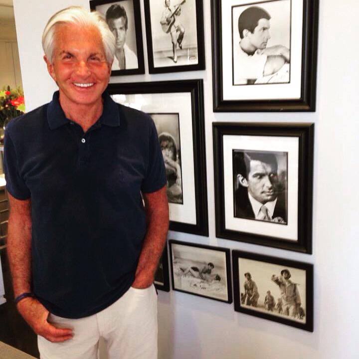 Happy birthday to the tannest actor in Hollywood history, George Hamilton. My photo from 2013. 