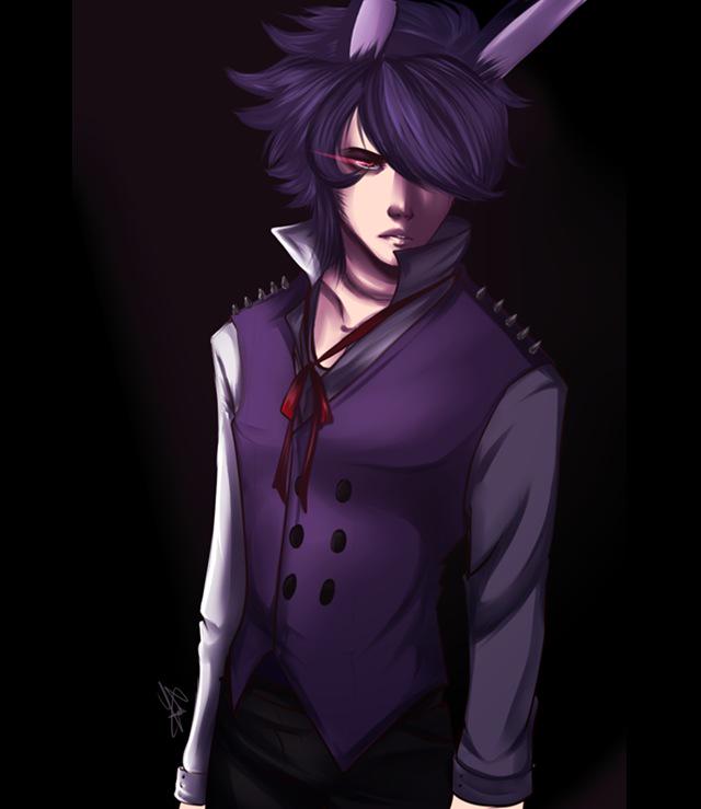 Anime - Fnaf - Bonnie - Anime Boy