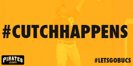 Pirates's tweet photo. #CutchHappens again as Polanco scores on a Cutch Trip! Trip! Triple! to center and we are all tied at 2!

#LETSGOBUCS http://t.co/NBMJjCqWpJ