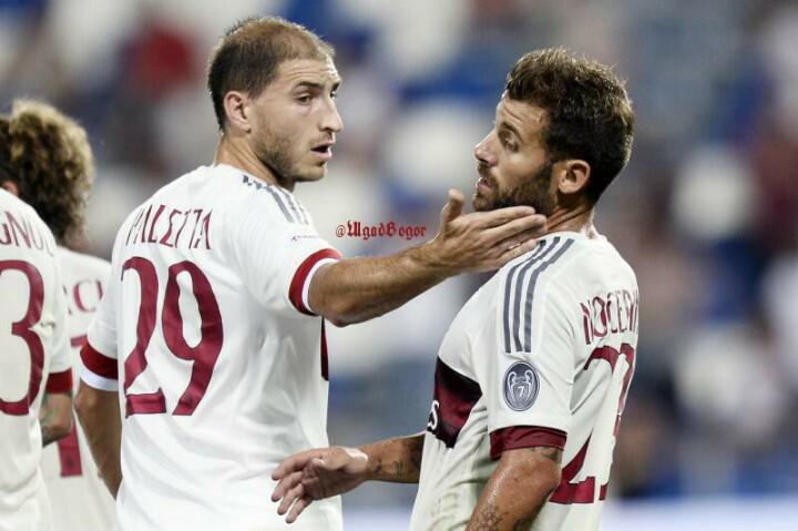 UlgadBogor's tweet photo. Photos: L'esultanza di goal Antonio Nocerino #SassuoloMilan #TrofeoTIM2015
-Ooo Nocerino Piccia Duro, Facci un goal💪 http://t.co/QecaNwHEVr