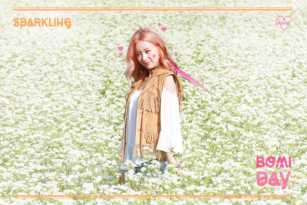 Apink_2011's tweet photo. [#에이핑크] 오늘은 #Apink 의 스파클링!! 뽀미양의 생일입니다~ 뽀미의 23번째 생일을 축하해주세요! 생일 축하해~ 보미야!! Happy Birthday to Bo-Mi❤ #Remember http://t.co/HbDugw5llL
