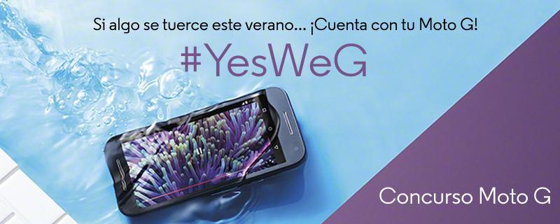 MotorolaESP's tweet photo. ¿Y si este verano sale algo mal? Buscamos los mejores #YesWeG. Participa en > http://t.co/X1ov1teTnn http://t.co/8BXtb6y4h2
