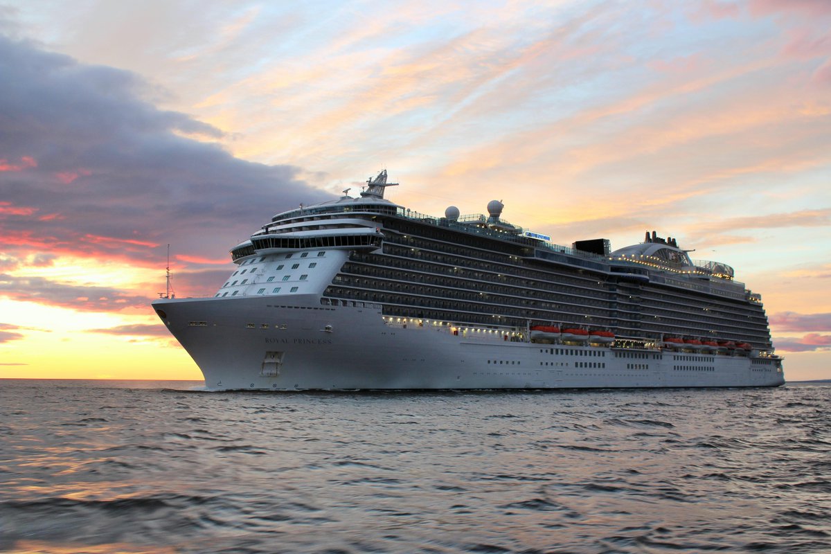 Cruise ship entering the Cromarty Firth.  Photo taken by one of our Pilots.