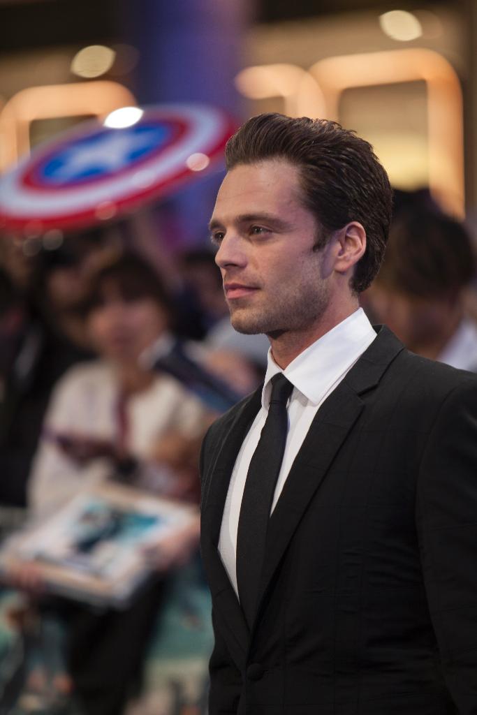 \"He\s fast, strong, has a metal arm...\"
Happy birthday, Sebastian Stan a.k.a. Bucky Barnes a.k.a. 