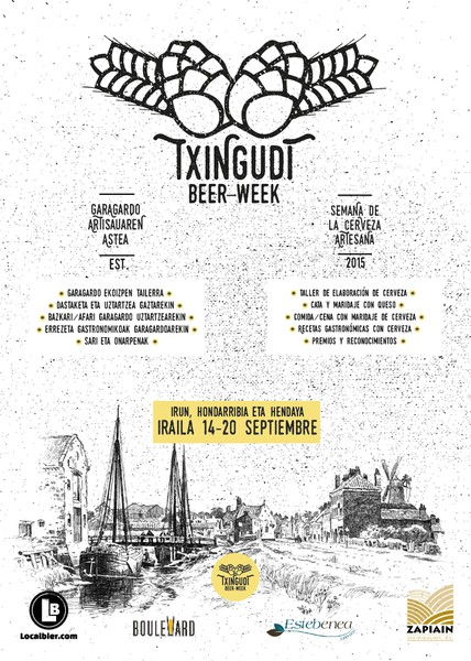 localbier's tweet photo. Semana de la #cervezaartesana en Irún, Hondarribia y Hendaya del 14-20 Septiembre: Concurso homebrewer, talleres... http://t.co/BKJHTi4GlO
