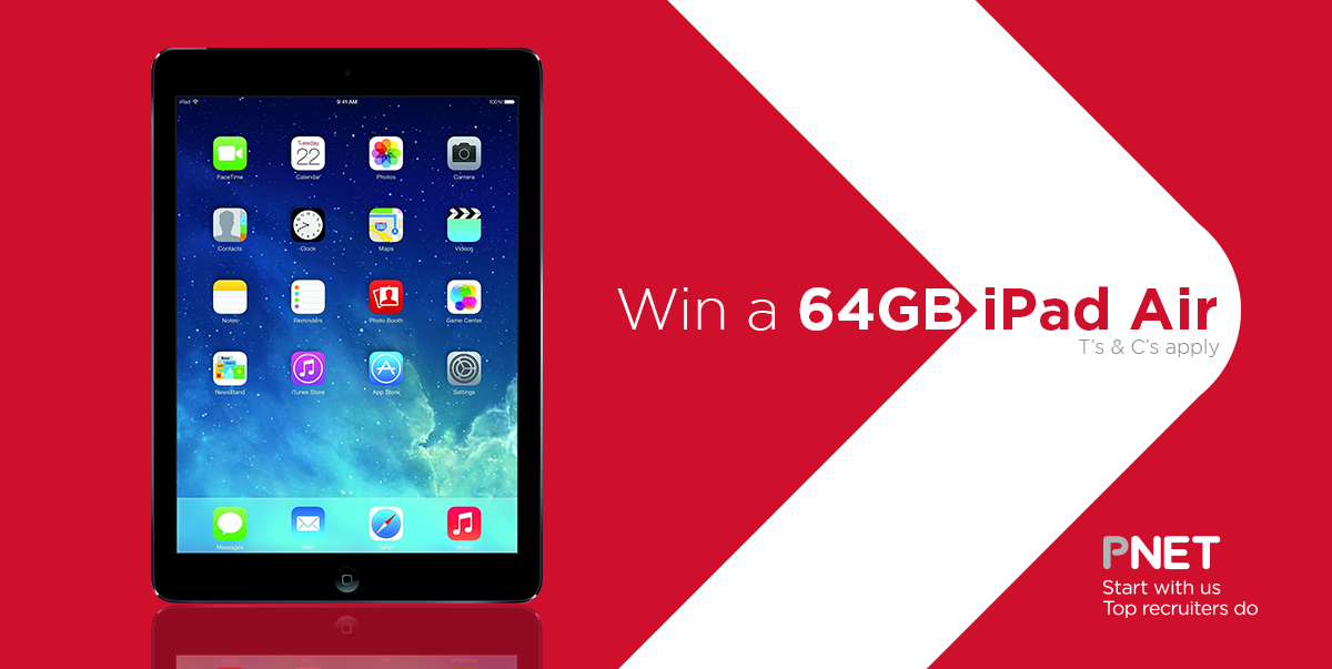 PnetJobs's tweet photo. Win with PNet! enter here https://t.co/eUDjlT8xlF #winanipad #ipadcompetition #SAcompetition #win http://t.co/AL3xQyJ8ve