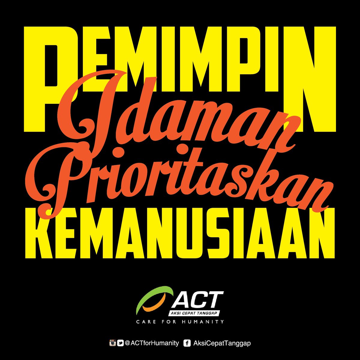 ACTforHumanity tweet picture