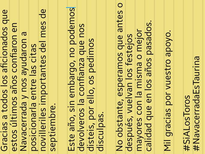 FTNavacerrada's tweet image. #SiALosToros #NavacerradaEsTaurina #Volveremos