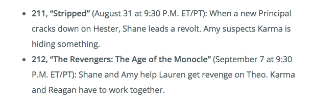 FakingItDaily's tweet photo. #FakingIt Episode descriptions of both episode 211 + 212 have been released! #FakingIt2B http://t.co/4kxOdX38IY http://t.co/fjqX5Fv3Md