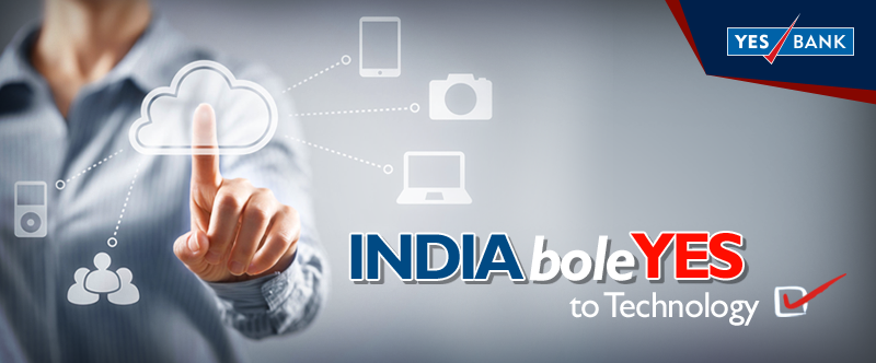YESBANK's tweet photo. The new India is all about positivity and dynamism. Tell us what should #INDIAboleYES to and win iPads! http://t.co/zY0QmEVtGm