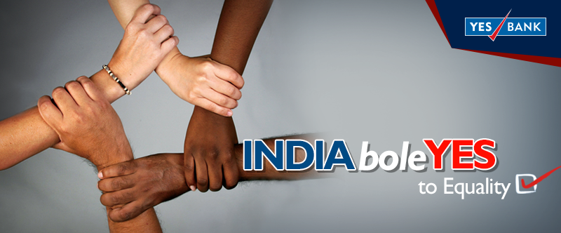 YESBANK's tweet photo. The new India is all about positivity and dynamism. Tell us what should #INDIAboleYES to and win iPads! http://t.co/zY0QmEVtGm