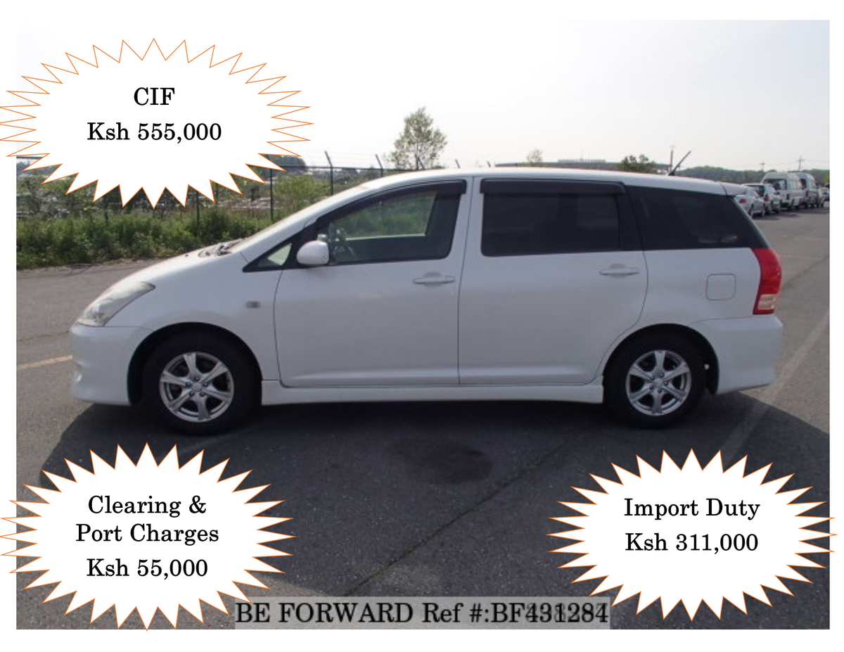 beforwardkenya's tweet photo. Pimp your mid-August with a Toyota Wish 2008 Model, 1800c with a low mileage of 102k. Kindly call 0723 460 149 http://t.co/OkNR8V3cbk