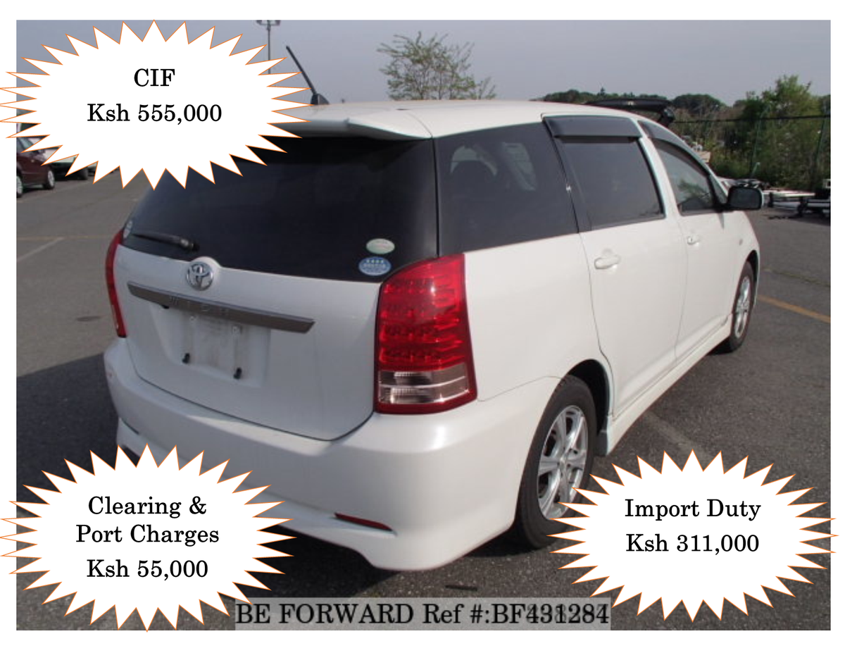 beforwardkenya's tweet photo. Pimp your mid-August with a Toyota Wish 2008 Model, 1800c with a low mileage of 102k. Kindly call 0723 460 149 http://t.co/OkNR8V3cbk