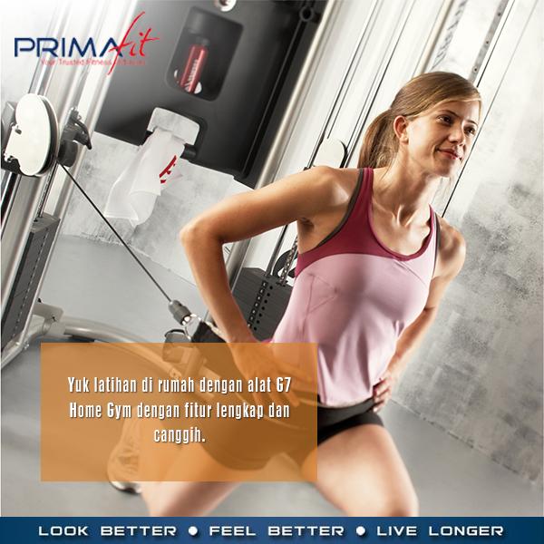 Yuk latihan di rumah dengan alat G7 Home Gym dengan fitur lengkap dan canggih.