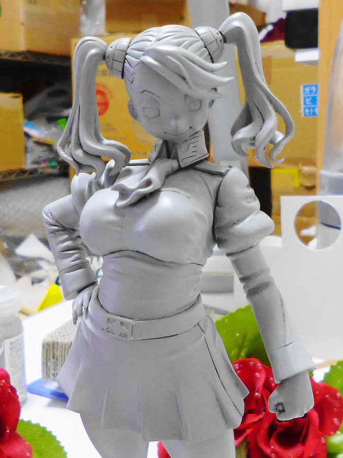 未組み立て　サザキ　カオルコ　ガレージキット 未組み立てサザキカオルコガレージキット