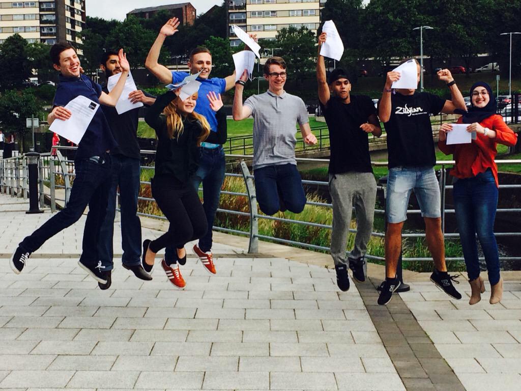 TeamMcNeeney's tweet photo. So happy to see the floating boy with no legs got what he wanted on results day. #nevergiveup #hoverboy http://t.co/dWYS3yFMXx
