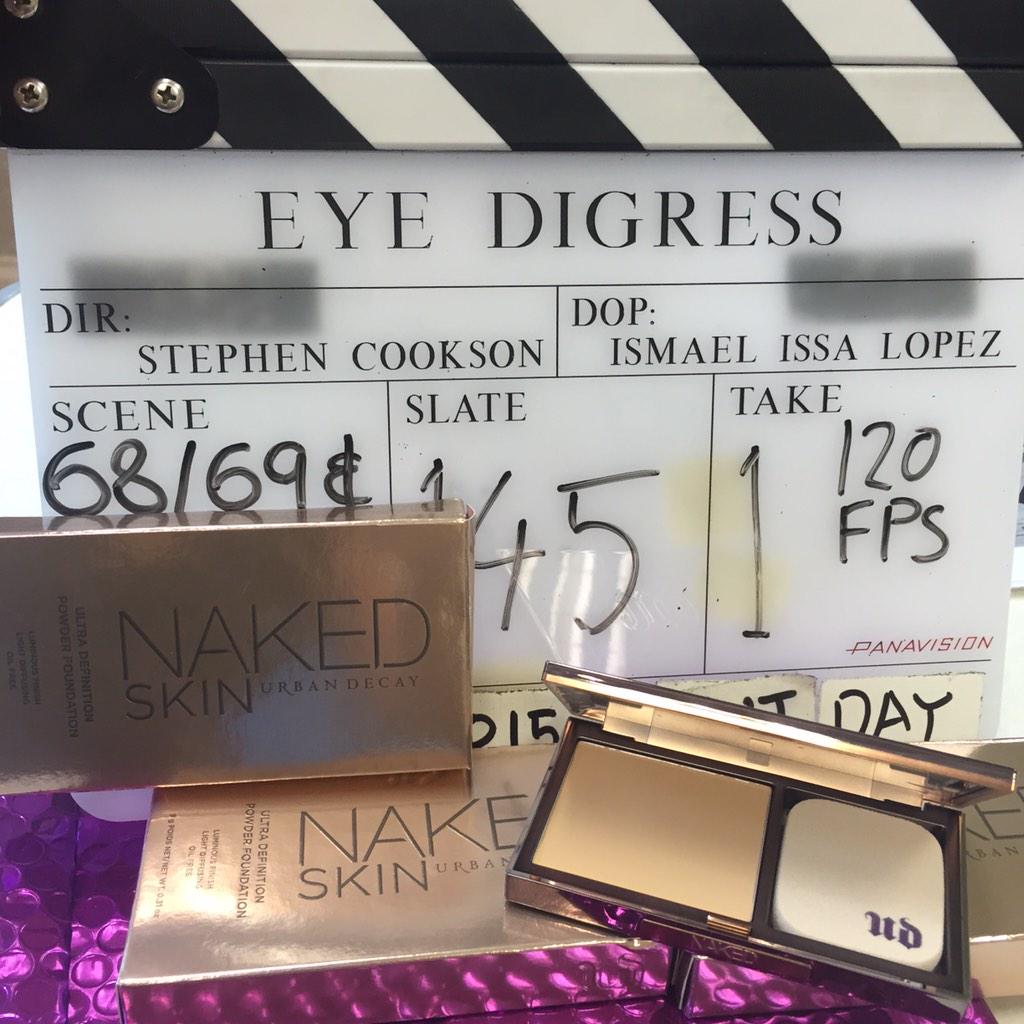 EyeDigressFilm's tweet photo. Thanks @UrbanDecay for the product support  on @EyeDigressFilm ! Very excited to be using the products #BritishFilm http://t.co/spIWt39q4L