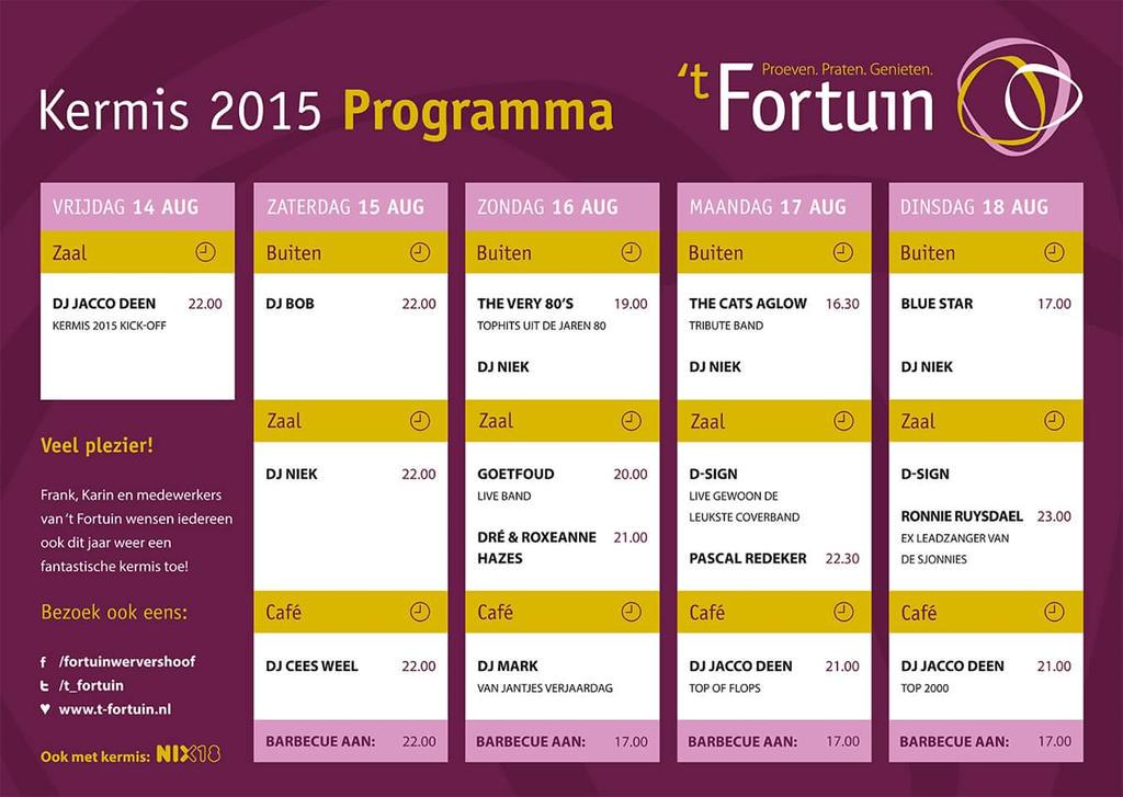 Heb jij er ook zo'n zin in!? Geniet!