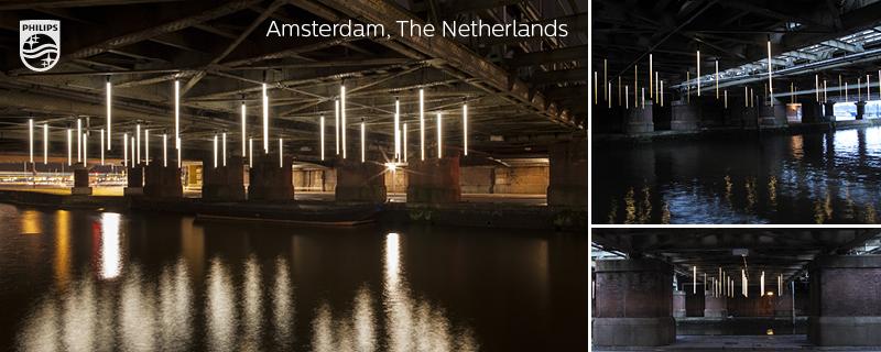 ArchitectsJrnal's tweet image. SPONSORED: Interactive light art projects transform Amsterdam's railway underpasses #CPLAward peoplechoiceaward.eu