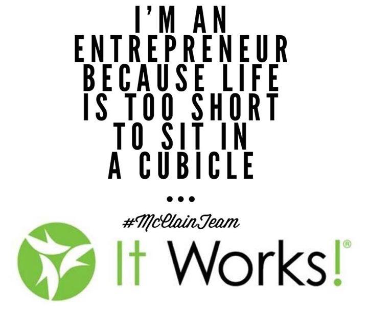 erinb_isme's tweet photo. I am definitely not made to sit in a cubicle all day... I love it works! #dreambig #itworks http://t.co/DkxL0L4bFe