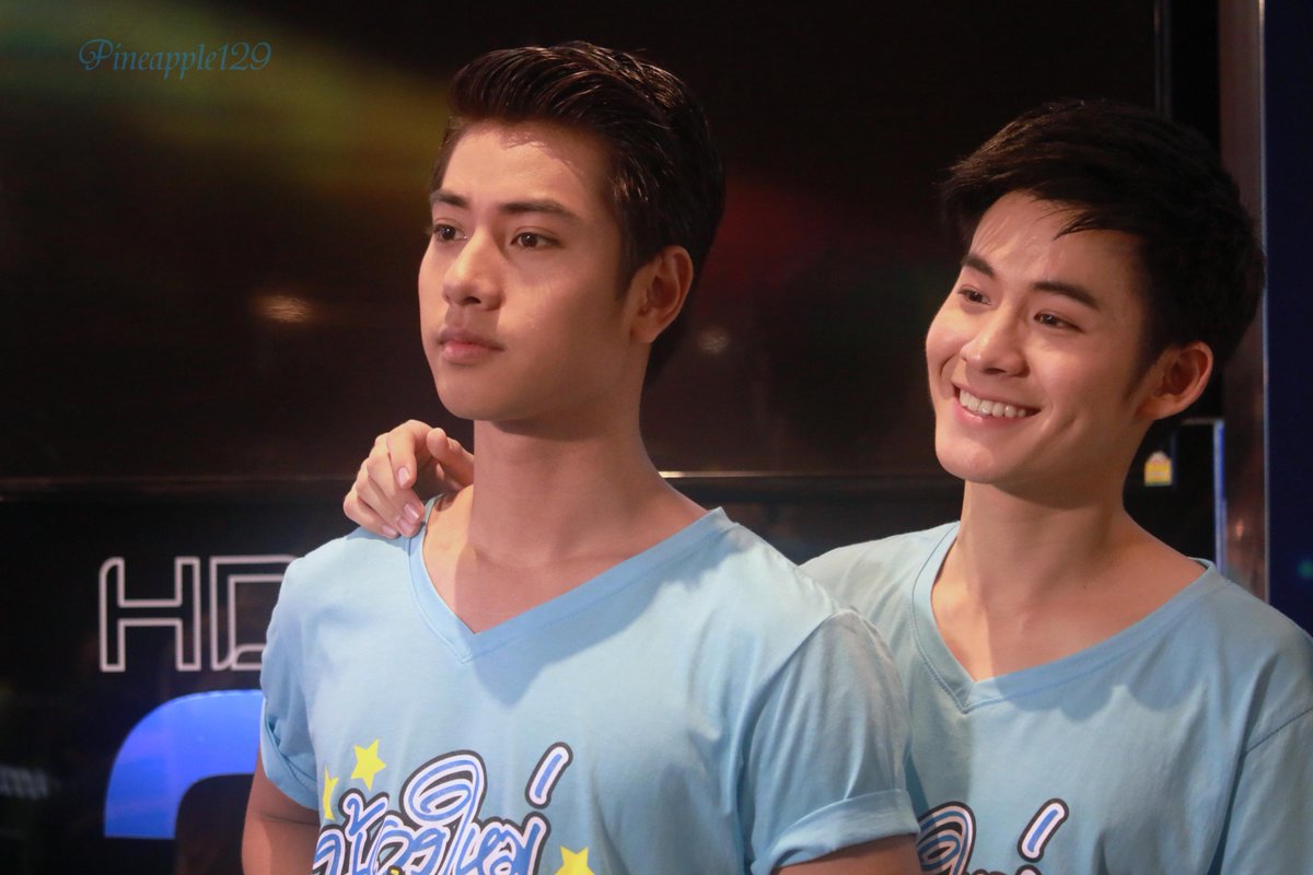 pineapple129's tweet image. งานคู่ก็มาาาฮาาา @iamthebeam  #Witsamost #NET2015 #น้องใหม่ร้ายบริสุทธิ์ #waterboyythemovie