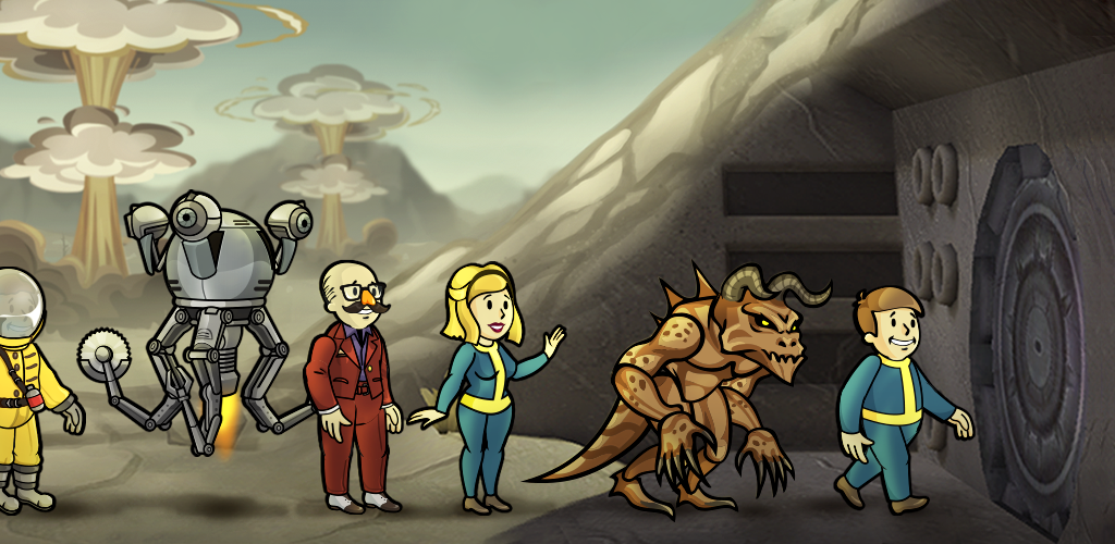 bethesda's tweet photo. A SPECIAL day! Android users can download #FalloutShelter on @GooglePlay in select countries http://t.co/3nLZkuJpAm http://t.co/FfahMbvDKV