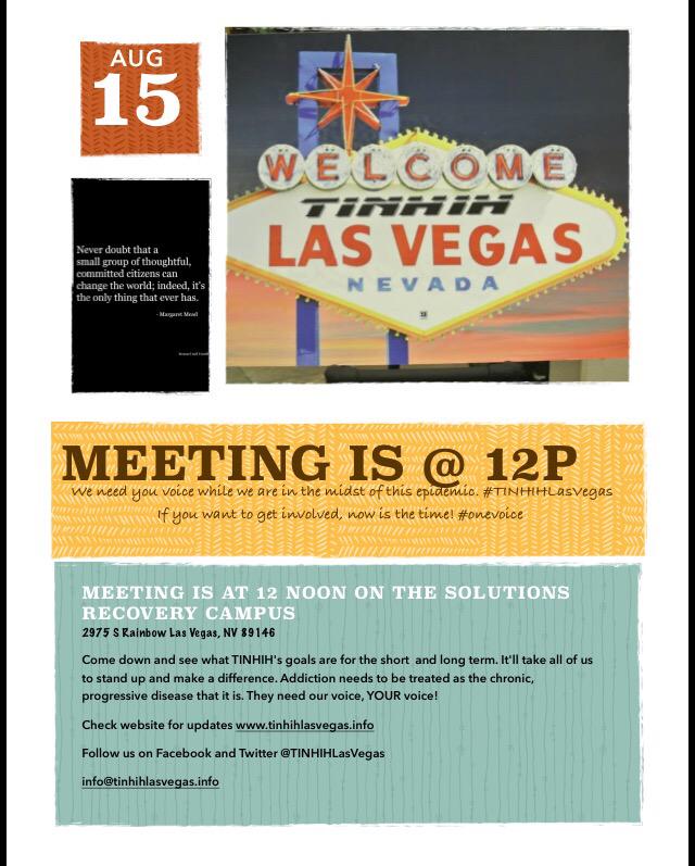 TINHIHLasVegas's tweet photo. This Saturday! Meeting in the gym since our usual meeting room is being used! #onevoice #TINHIH http://t.co/ZCqMi6Eqcs