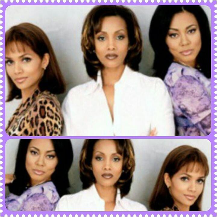 MsVivicaFox's tweet image. #TBT pix from #WhyDoFoolsFallInLove film w fab co-stars #HalleBerry n #LelaRochanFuqua #ClassicBadChicks #Blessed  ;)